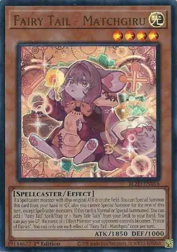 Fairy Tail - Matchgiru BLZD-EN016 (Ultra Rare) Yugioh Blazing Dominion - Image 1