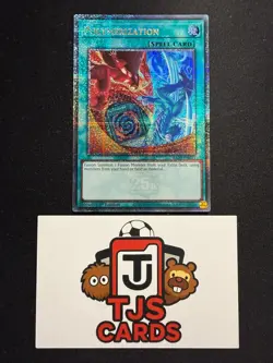 Polymerization (Hero Art) - Quarter Century Secret Rare RA03-EN051 - YuGiOh - Image 1