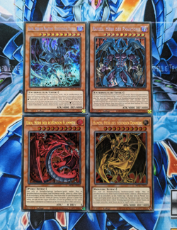 Yu-Gi-Oh! Uria Raviel Hamon SECRET MP21 TOP Zustand! DEUTSCH! 1.Aufl. Gotter-SET - Image 1