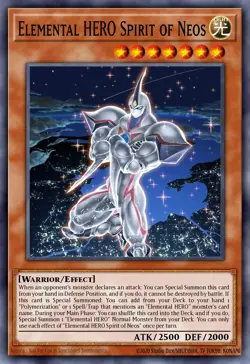 Elemental HERO Spirit of Neos MP25-EN268 1st ED Yu-Gi-Oh! ULTRA RARE - Image 1