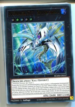 Yu-Gi-Oh! Nummer S37 Spinnenhai Ultra Rare BLMM-DE037 - Image 1