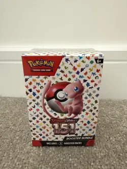 151 Pokemon TCG Scarlet and Violet Booster Bundle 6 Packs factory Sealed Mint - Image 1