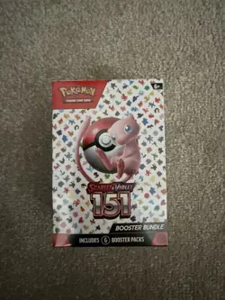 151 Pokemon TCG Scarlet and Violet Booster Bundle 6 Packs factory Sealed Mint - Image 4