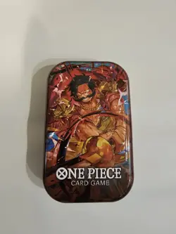 One Piece TCG Tin Gold D. Roger Tin Only🔥🔥 - Image 1