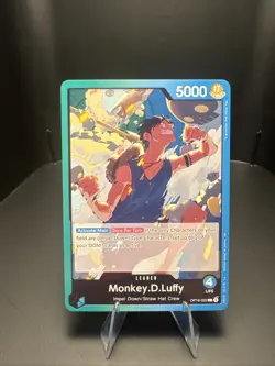 Monkey D Luffy (Leader) - One Piece The Time of Battle OP16-022 - Image 1
