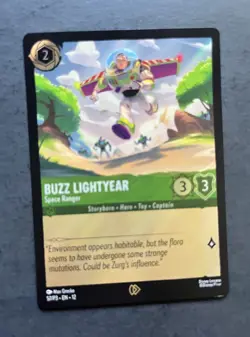 NEW! 2 BUZZ LIGHTYEAR- Space Ranger Foil 57/P3 DISNEY LORCANA AMC Movie Promo-NM - Image 5