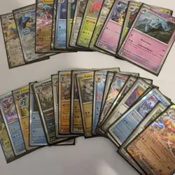 Pokemon Card Lot Rares And Pokeball Art, 60 Cards - Image 1