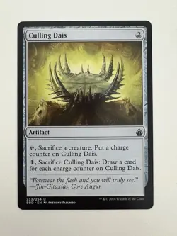 Culling Dais MTG Magic the Gathering Card NM Near Mint BBD - Image 1
