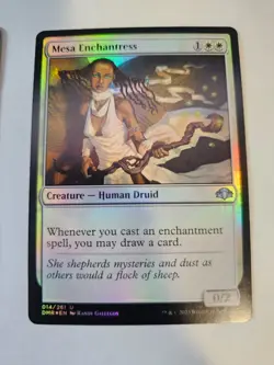 MTG - Mesa Enchantress FOIL - Dominaria Remastered - Image 1