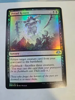MTG - Dread Return FOIL - Dominaria Remastered - Image 1