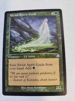 MTG -Elvish Spirit Guide Retro frame - Dominaria Remastered - Image 1