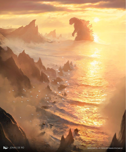 MTG Secret Lair The Godzilla Lands Sealed In Hand Magic the Gathering Japan - Image 4