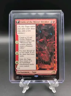 Fable of the Mirror-Breaker Extended Art Regular - Kamigawa: Neon Dynasty MTG-NM - Image 1
