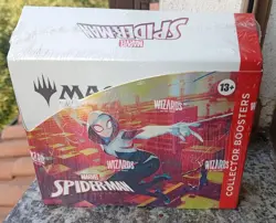 Magic COLLECTOR BOOSTER BOX Spiderman MTG Sealed SPIDER-MAN Marvel - Image 1