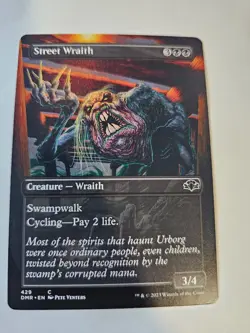 MTG - Street Wraith Borderless - Dominaria Remastered - Image 1