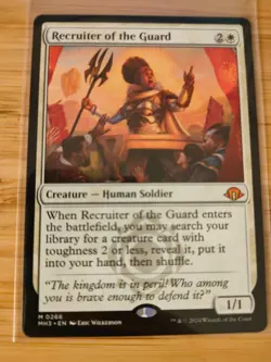 MTG Recruiter of the Guard 0266 Modern Horizons 3 M/NM Free UK P&P - Image 1