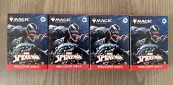 Magic The Gathering MTG Marvel Spider-Man Venom Black Welcome Deck - Image 1