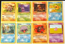 1999 FOSSIL Pokemon 14 Card LOT - Image 1