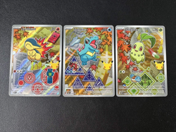 Pokemon First Partners Illustration Collection Series 2 Gen 2 JHOTO Single Cards - Image 1