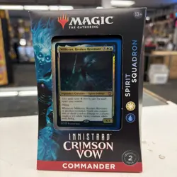 2021 MTG Innistrad Crimson Vow Commander Deck Spirit Squadron Sealed - Image 1
