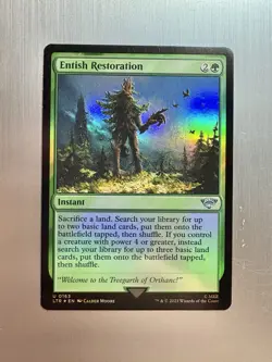 Entish Restoration - 163 - MTG: Lord of the Rings - Uncommon - FOIL - Image 1