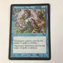 Diplomatic Immunity x1 Mercadian Masques Played Condition See Pics - Image 1
