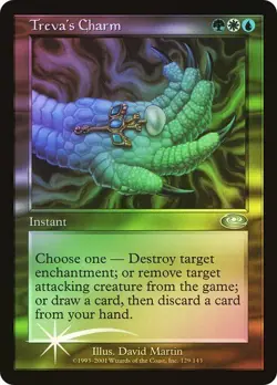 Planeshift MTG FOIL Treva's Charm Magic - Image 1