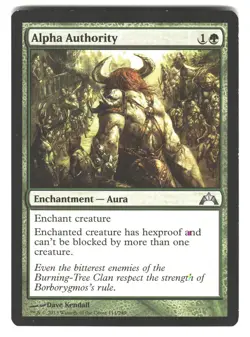 Alpha Authority 114 Uncommon Gatecrash Magic: The Gathering Lightly Played - Image 1