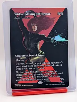 Widow-Making Infiltrator - Dauthi Voidwalker (Borderless Foil) Marvel Universe - Image 1