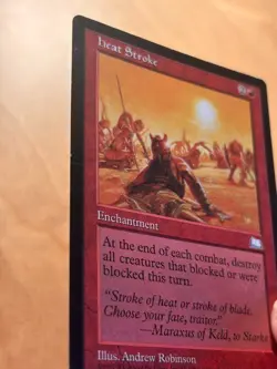 Magic the Gathering MTG Heat Stroke Weatherlight MP - Image 3