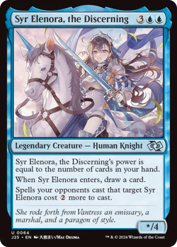 Syr Elenora, the Discerning (Anime) - Foundations Jumpstart (J25) - Image 1