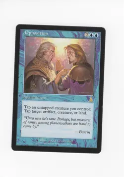 Opposition Urza's Destiny LP/MP MTG Magic the Gathering 1 - Image 1