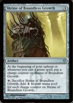 Shrine of Boundless Growth x4 - New Phyrexia - NM-Mint, English - New Phyrexia - Image 1