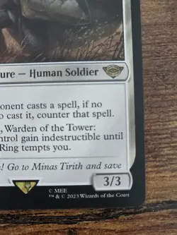 MTG Boromir Warden of the Tower ⭐NM+ ⭐Lord of the Rings LTR ⭐10 HQ PICS! ⭐Magic - Image 5