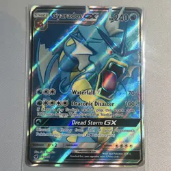 The Pokemon Company Gyarados GX 101/111 Crimson Invasion Ultra Rare Holo Eng - Image 1