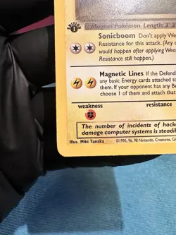 Pokemon TCG Dark Magneton 1st Edition 28/82 Team Rocket Rare Regular NM - Image 3