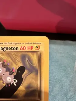 Pokemon TCG Dark Magneton 1st Edition 28/82 Team Rocket Rare Regular NM - Image 4