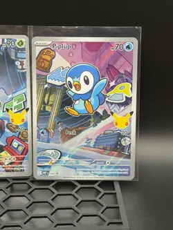 First Partner Series 1 Turtwig Chimchar Piplup Promo Set 040 041 042 Pokemon TCG - Image 4