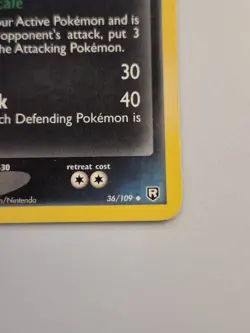 Pokemon TCG Dark Gyarados EX Team Rocket Returns 36/109 Uncommon Non-holo LP - Image 5