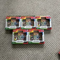 Pokemon First Partner Illustration Collection SERIES 1 LOT OF 5 - Image 1