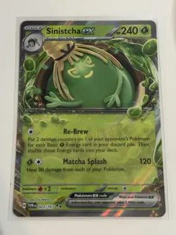 Pokemon TCG, Sinistcha Ex 023/167 - Twilight Masquerade - Image 1