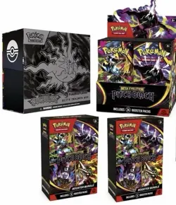 Presale July 17 Pitch Black Pokemon Center ETB 1x,Booster Box & Booster Bundle 2 - Image 1