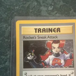Pokemon TCG Trainer Rockets Sneak Attack 16/82 Holo - Image 3