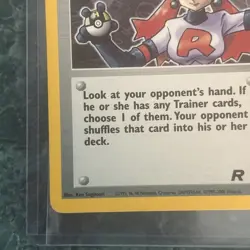 Pokemon TCG Trainer Rockets Sneak Attack 16/82 Holo - Image 4