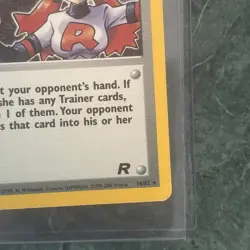 Pokemon TCG Trainer Rockets Sneak Attack 16/82 Holo - Image 5