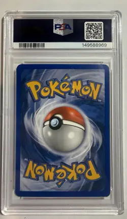 2006 POKEMON EX LEGEND MAKER #45 TENTACRUEL-REVERSE FOIL PSA 9 w SWIRL - Image 2