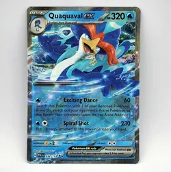 Quaquaval ex 052/193 Double Rare Holo Paldea Evolved Pokemon TCG - Image 1