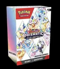 Pokemon TCG SV8.5 Prismatic Evolutions Booster Bundle Sealed New Preorder - Image 1