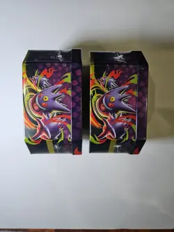 Pokemon TCG Mega Moonlit Tin Mega Gengar ex Lot of 2 Factory Sealed In Hand - Image 4