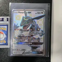 JUMBO SHINNING RAYQUAZA GX 177A/168 Promo FULL ART NM with TOPLOADER - Image 1